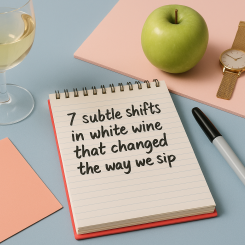 Sm� �ndringer, store smagsoplevelser: hvidvinens udvikling