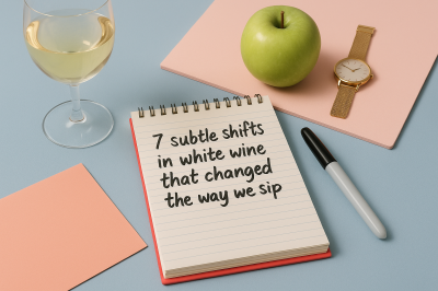 Sm� �ndringer, store smagsoplevelser: hvidvinens udvikling